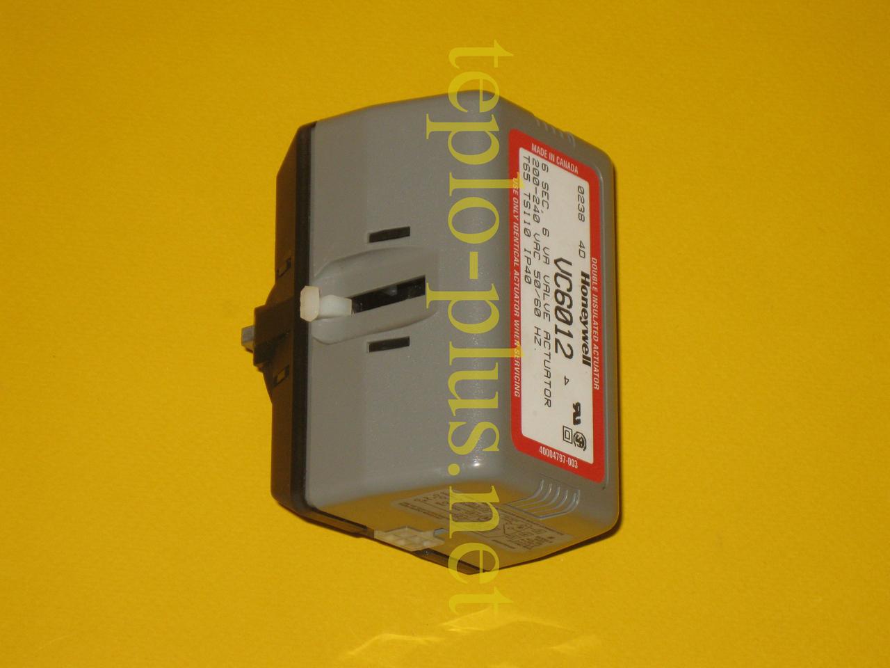 Привід (сервопривід) триходового клапана Honeywell VC6012 H021001430 (021001430, 21001430) Hermann Supermaster (Inox), Eura (Top), фото 1