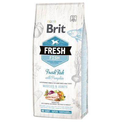 Brit Fresh Adult Large, риба з гарбузом, 12 кг, фото 1