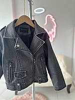 Шкіряні куртки на дівчинку (косухи, екошкіра)