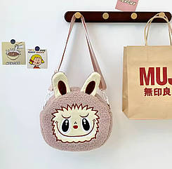 Дитячя хутрова сумочка 1 шт/уп 26*29*11 ЛАБУБУ ПУДРОВА