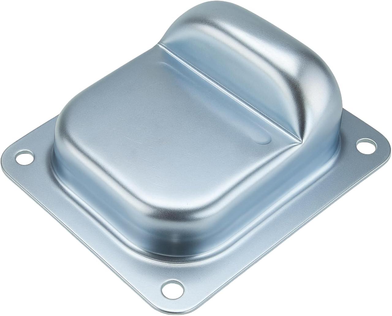 Упор для розпашних воріт штампованний (Цинк) 160х140х50мм, фото 1