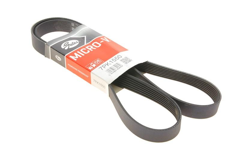 Полікліновий ремінь TOYOTA ALPHARD, LEXUS RC, GATES (7PK1550), фото 1