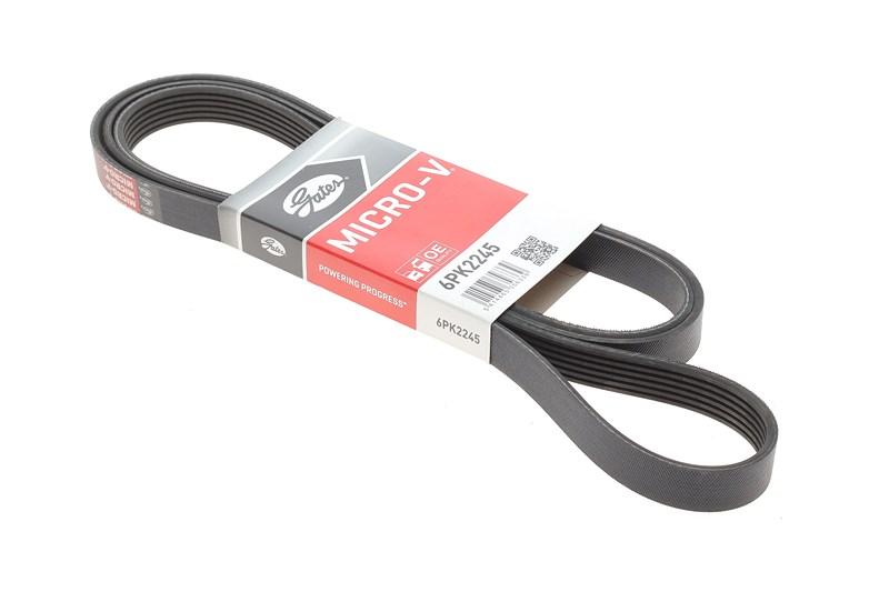 Полікліновий ремінь Mercedes E (W210) (1995 - 2002), GATES (6PK2245), фото 1