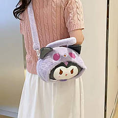 Дитячя хутрова сумочка 1 шт/уп 25*19*9 КУРОМІ БУЗКОВА