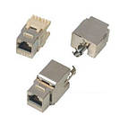 Модуль Вузький Keystone Jack RJ-45 кат.5E STP 180 KJ-NARSTP5E