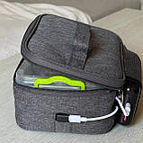 Термосумка ленч бокс для їжі Supretto з підігрівом від USB (9150), фото 7