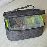 Термосумка ленч бокс для їжі Supretto з підігрівом від USB (9150), фото 8
