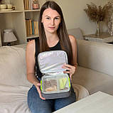 Термосумка ленч бокс для їжі Supretto з підігрівом від USB (9150), фото 10