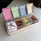 Набір ємностей для спецій на підставці Supretto (Арт. 7508-0001), фото 5