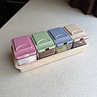 Набір ємностей для спецій на підставці Supretto (Арт. 7508-0001), фото 6