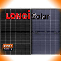 Сонячна панель LONGi Solar 440 Вт LR8-48HGD-440M Hi-MO 7 Bifacial Black Frame