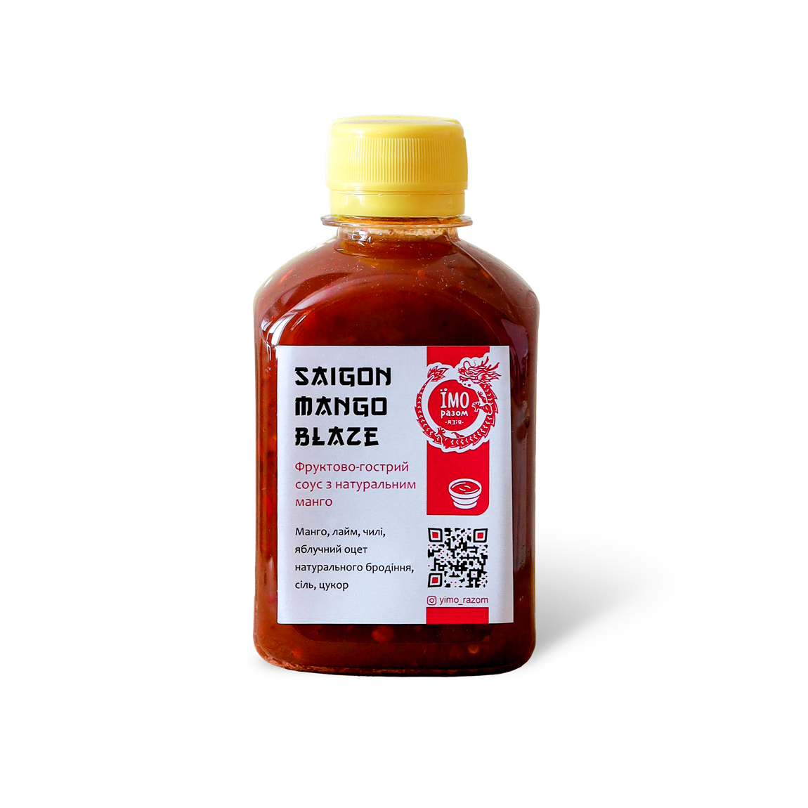 Saigon Mango Blaze, гострий азійський соус з манго
