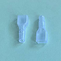 Ізоляція силіконова для ножової клеми 6.3 (мама), ціна за 1 шт.