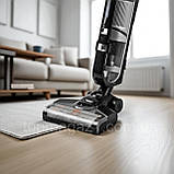 Бездротовий пилосос мийний Top Kitchen 600 W 500 мл з автономною роботою до 80 хвилин на 3 режими з насадками, фото 5