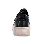 Кросівки жіночі шкіряні KD-C628-7-1 чорні, фото 5