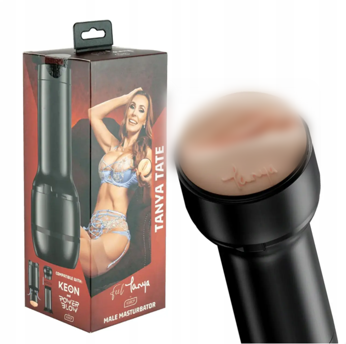 Мастурбатор Kiiroo Feel Tanya Tate PBC сумісний з PowerBlow і Keon, фото 1