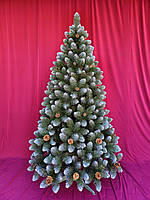 Елка Элитная с шишками 2.20м // ель / ёлка / ялинка штучна з шишками