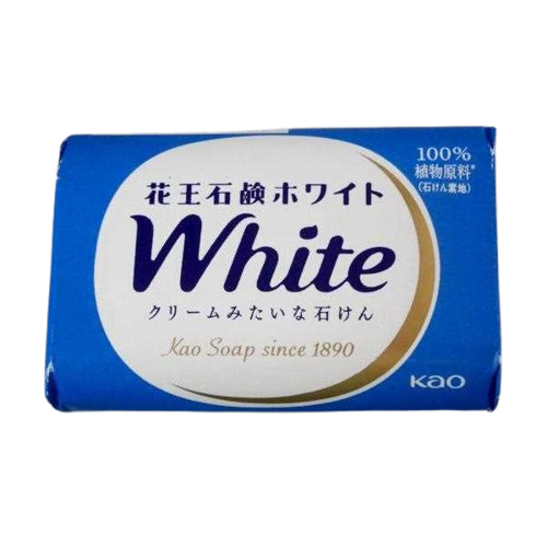 Зволожуюче туалетне мило Kao "White" зі скваланом, з ароматом білих квітів,  85 г (430359)