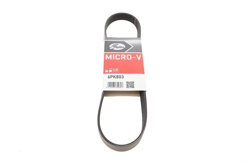 Полікліновий ремінь MINI MINI, SUZUKI SX4, GATES (6PK803), фото 1