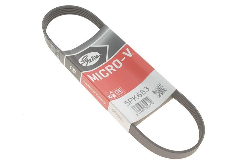 Полікліновий ремінь SUBARU LEGACY, MAZDA 626, GATES (5PK683), фото 1