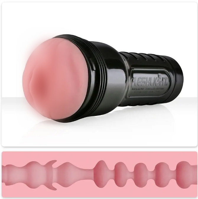 Мастурбатор-вагіна Fleshlight Pink Lady Mini-Lotus Нова текстура, фото 1