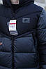 Чоловіча зимова куртка пуховик Nike Sportswear Storm-Fit Windrunner капюшоном чорна спортивна якісна повсякденна, фото 5