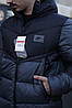Чоловіча зимова куртка пуховик Nike Sportswear Storm-Fit Windrunner капюшоном чорна спортивна якісна повсякденна, фото 4