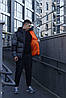 Чоловіча зимова куртка пуховик Nike Sportswear Storm-Fit Windrunner капюшоном чорна спортивна якісна повсякденна, фото 2