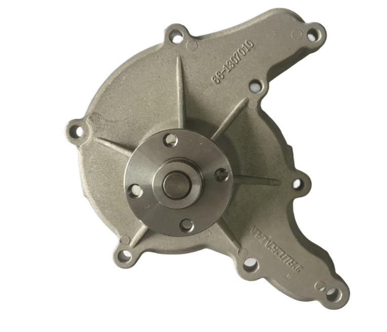 Насос водяний (помпа) ГАЗ 53 алюм. корпус (з прокладкою) (пр-во Truckman), фото 1