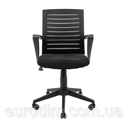 Крісло Richman Флеш Ю Пластик М-1 (Tilt) Сітка чорна, фото 2