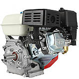 Двигун для культиватора MAR-POL M79894 двигун з горизонтальним валом riven, фото 3