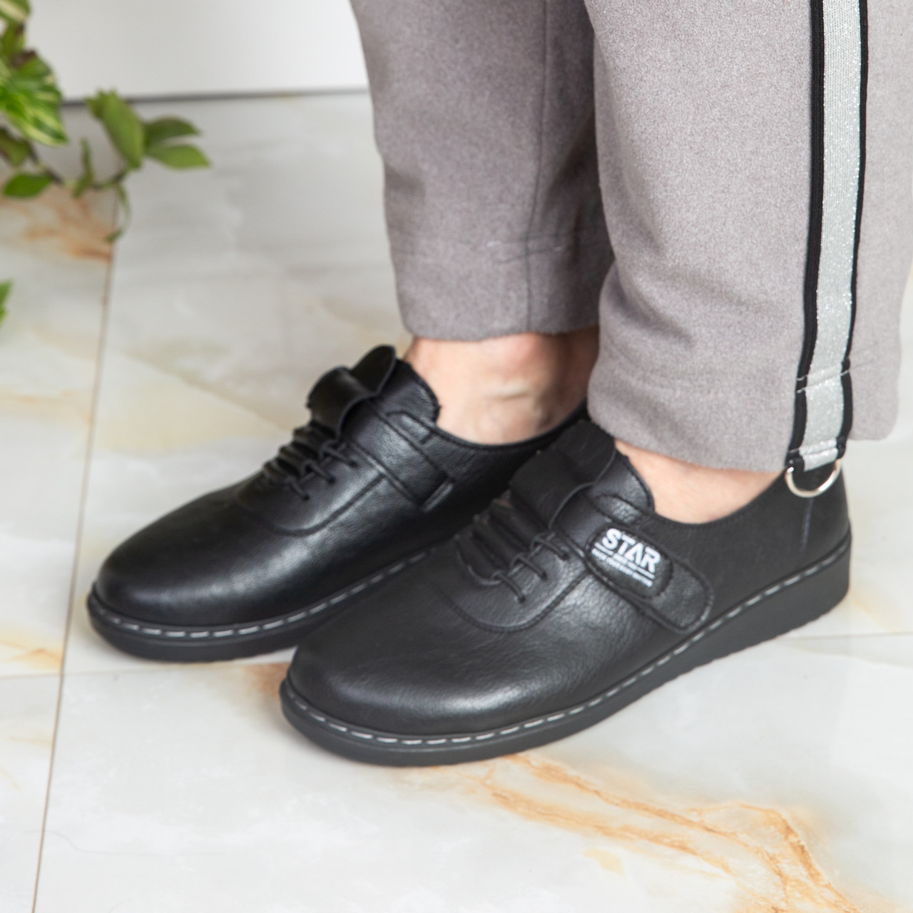 Черевики жіночі HAOM17-1 чорні, фото 1