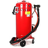 Апарат для очищення конструкцій MAR-POL M80593 піскоструминний пристрій з пиловловлювачем riven, фото 3