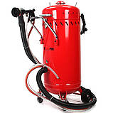 Апарат для очищення конструкцій MAR-POL M80593 піскоструминний пристрій з пиловловлювачем riven, фото 4