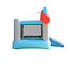 Надувний батут з гіркою надувний ігровий центр дитячий надувний дитячий майданчик Happy Hop "Веселий будинок", фото 6