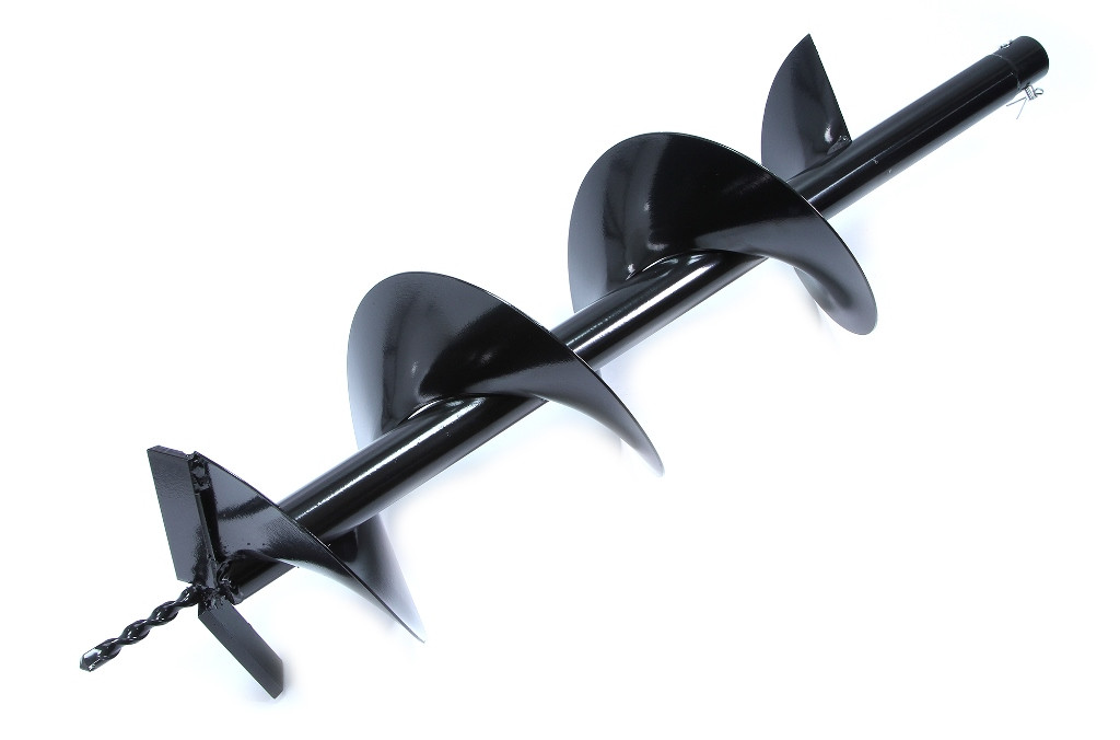 Свердло для землі 800 мм MAR-POL M83121 бур для ґрунту 300 мм riven, фото 1