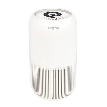 Очищувач повітря evoair YuvoSpin 20 м² White, 170 м³/год, True HEPA H13, фільтр 3 в 1, активоване вугілля, таймер