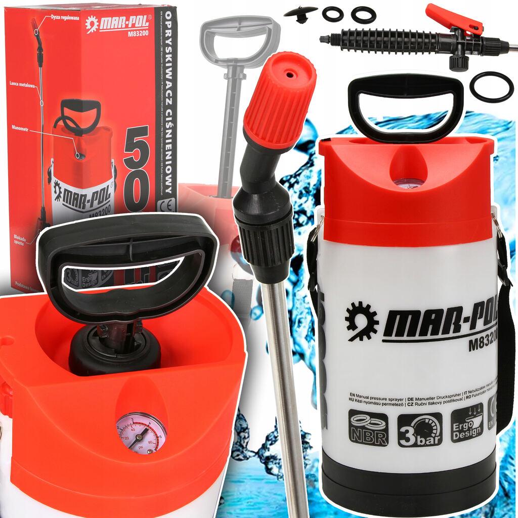 Ручний обприскувач для обробки саду MAR-POL M83200 обприскувач для хімічного захисту riven, фото 1
