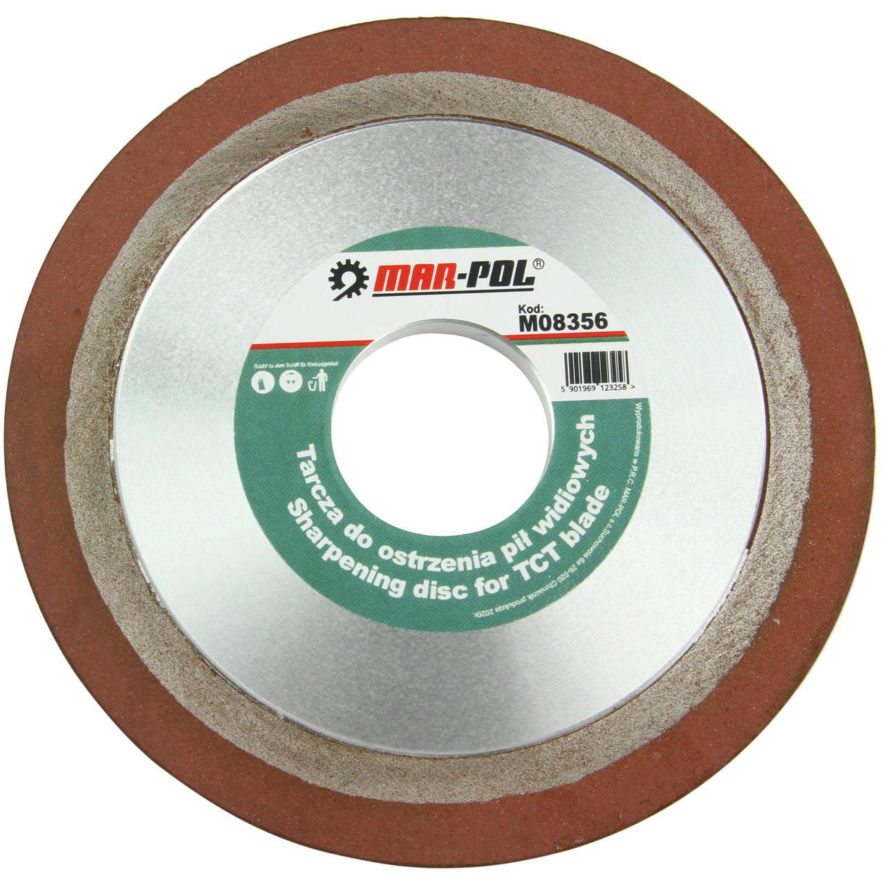 Абразивний диск MAR-POL M08356 круг для заточки пил riven, фото 1