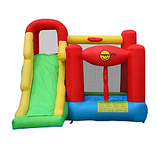 Надувний батут з гіркою надувний ігровий центр дитячий надувний дитячий ігровий майданчик Happy Hop "6 в 1", фото 2