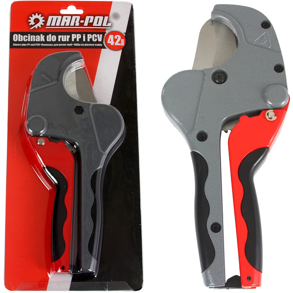 Ножиці для труб ПП MAR-POL M55928 ножиці для труб ПВХ riven, фото 1