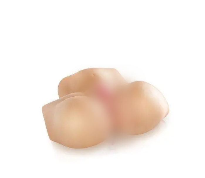 Мастурбатор-півторс Real Body — Hot Girl, два входи: вагіна та попка, фото 1