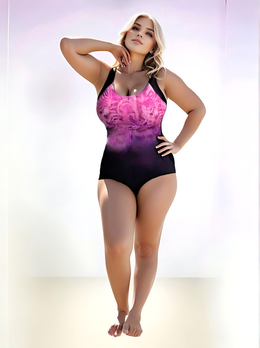 ОПТКупальник слитный для полных Fuba 22026 Галина коралл(В НАЛИЧИИ ТОЛЬКО 54 56 58 60 УКР р-ры)