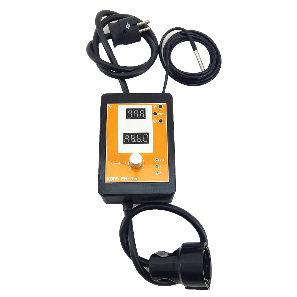 Регулятор потужності з термоконтролером і таймером KORS РМ-3,5., фото 1