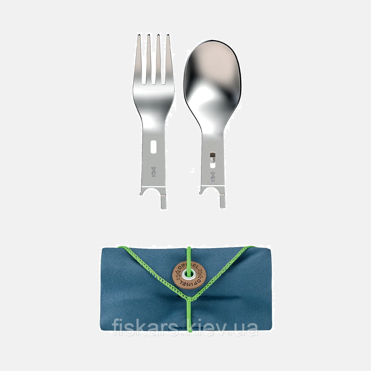 Набір столових приладів для ножа No.08 Opinel Picnic+ (002501), фото 1