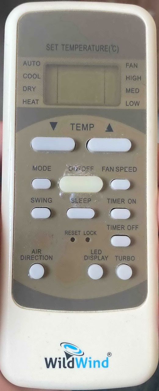 Пульт до кондиціонера  Wild Wind, фото 1