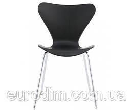 Стілець Амм пластиковий чорний, фото 2