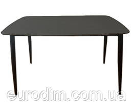 Стіл Роалті обідній кераміка чорна 120х80 см, фото 2