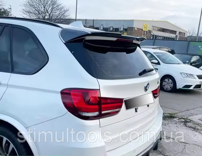 Спойлер на кришку багажника Paradigma BMW X5 F15 2013-2018, колір чорний глянець upgrade для BMW X5 F15 2, фото 1