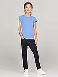 Футболка для дівчаток Tommy Hilfiger з рюшами 1159842631 (Блакитний XL), фото 3